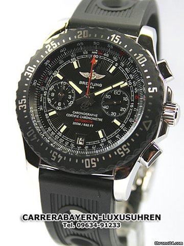 Breitling Skyracer Raven Stahl/Kautschuk watches