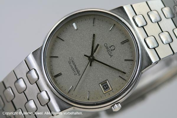 Omega Seamaster Edelstahl mit Datum watches