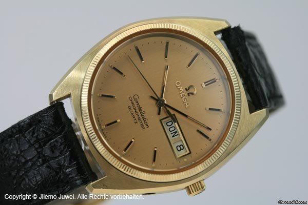 Omega Constellation Chronometer Quartz Day Date watches