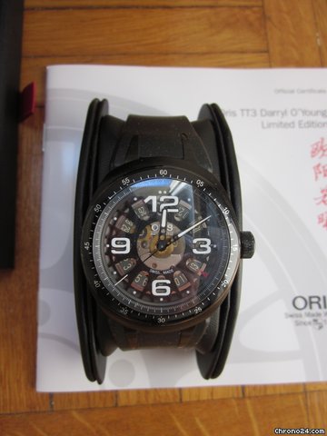 Oris TT3 DARRYL O'YOUNG LIMITED EDITION watches