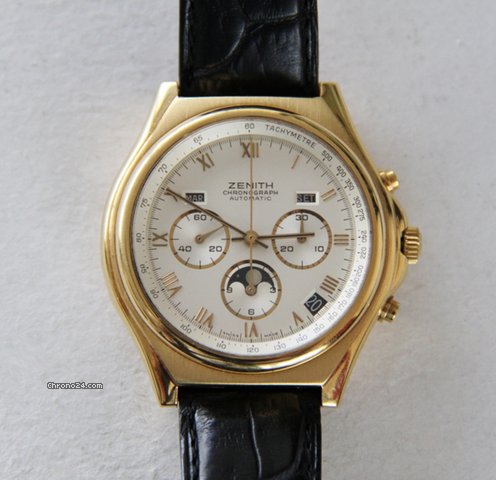 Zenith 18 Kt. Chronograph (El Primero 3019PHF) Moon Phase watches