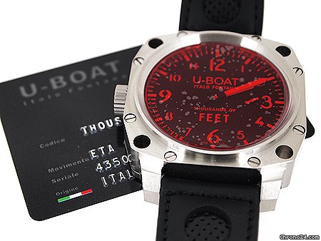 U-Boat THOUSANDS OF FEET MS watches