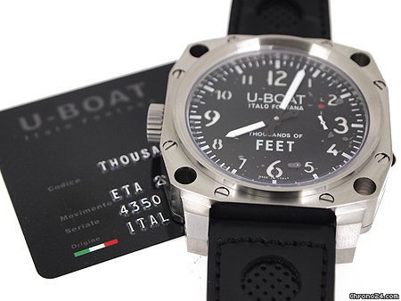 U-Boat THOUSANDS OF FEET MS watches