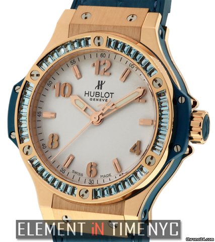 Hublot Big Bang Quartz Gold Tutti Frutti 38mm 18k Rose Gold NIB watches
