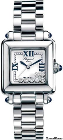 Chopard Happy Sport Stainless Steel Floating Diamonds watches
