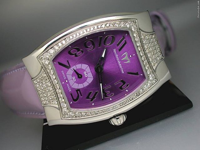 Technomarine "Lady Square" Edelstahl mit Diamantbesatz watches