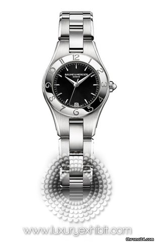 Baume & Mercier & Linea Stainless Steel Ladies Watch MOA10010 watches