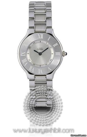 Cartier Must 21 Steel Ladies Watch W10109T2 watches