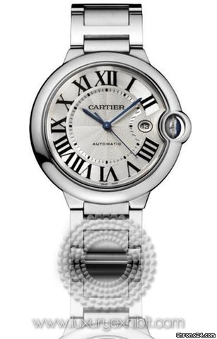 Cartier Ballon Bleu de Cartier Stainless Steel Mens Watch W69012Z4 watches