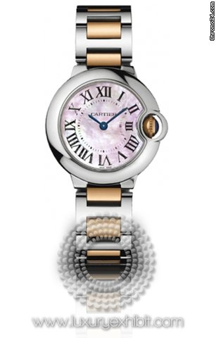 Cartier Ballon Bleu de Cartier Stainless Steel Ladies Watch W6920034 watches
