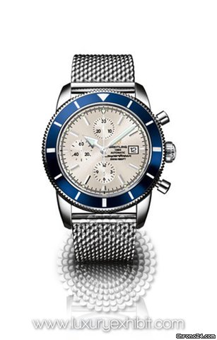 Breitling Superocean Heritage Chronographe Stainless Steel Mens Watch A1332016-G698-BKPD watches