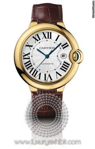 Cartier Ballon Bleu de Cartier 18kt Yellow Gold Mens Watch W6900551 watches