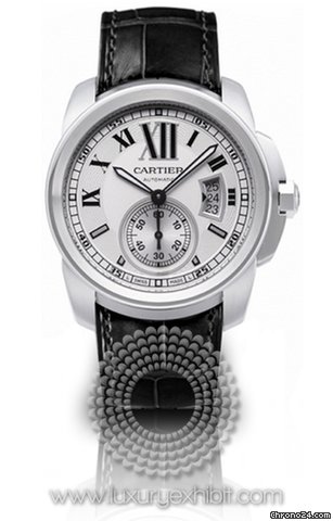 Cartier Calibre de Cartier Stainless Steel Mens Watch W7100037 watches