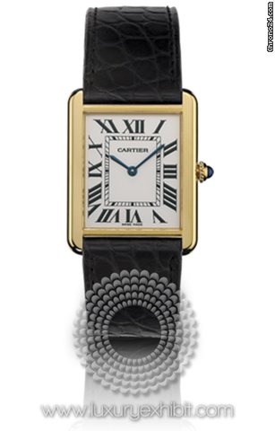 Cartier Tank Solo 18kt Yellow Gold Ladies Watch W5200004 watches