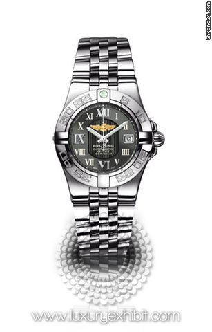 Breitling Galactic 30 Stainless Steel Ladies Watch A71340L2-M523-SS watches