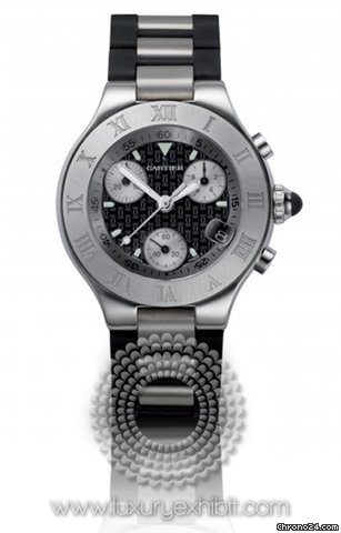 Cartier Must 21 Stainless Steel Ladies Watch W10198U2 watches
