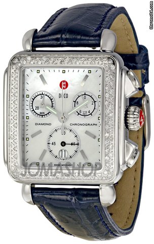 Michele Deco Diamond Chronograph Ladies Watch MWW06A000255 watches