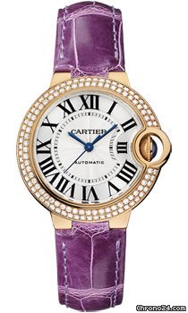 Cartier Ballon Bleu Pink Gold With Diamonds watches