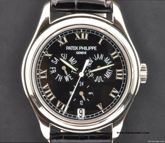 Patek Philippe Annual Calendar in Platinum B&P 5035P watches