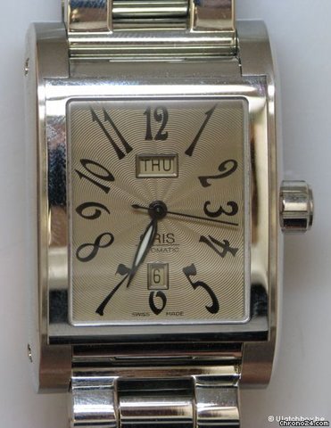 Oris MILES RECTANGULAR DAY/DATE watches