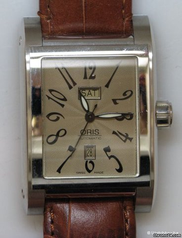 Oris MILES RECTANGULAR DAY/DATE watches