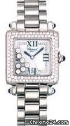 Chopard Happy Sport Stainless Steel Floating Diamonds, Diamond Bezel watches
