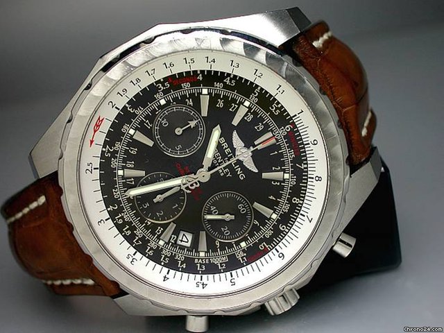 Breitling "BENTLEY MOTORS" Chronograph in Edelstahl watches