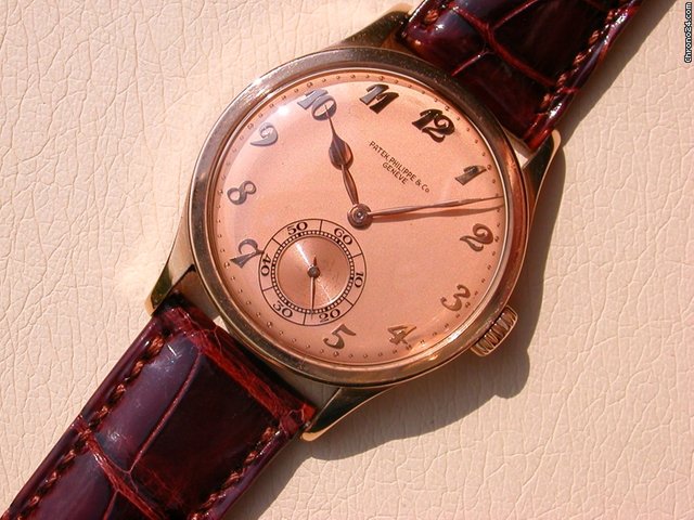 Patek Philippe Ref. 570 in Rotgold mit Breguet Zifferblatt aus dem Jahr 1948 watches