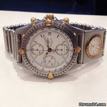 Breitling vintage chronomat utc withoriginal metal band B13047 watches