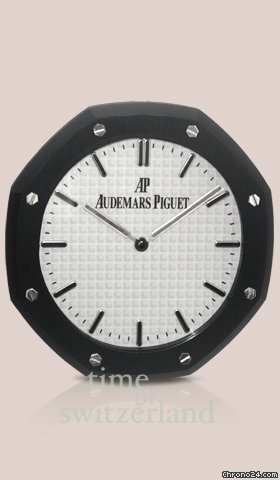 Audemars Piguet Wall Clock Royal Oak Black watches