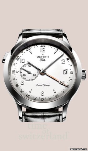 Zenith Class Elite Dual Time 03.1125.682/01.C490 watches