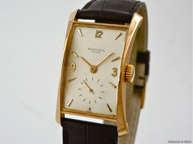 Patek Philippe Vintage Hour Glass, Ref. 1593, 18k Rose Gold watches