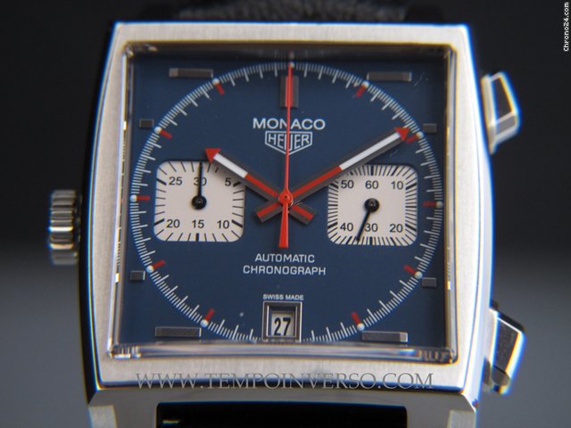 TAG Heuer Monaco Legend 40th anniversary Steve McQueen boxes and paper watches