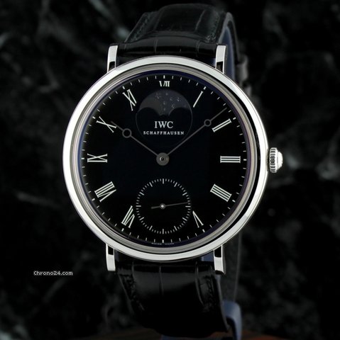 IWC 'Vintage' Portofino Moonphase Hand-Wound 46mm watches