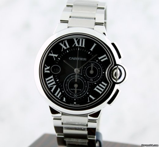 Cartier BALLON BLEU Chronograph XL GREY DIAL watches