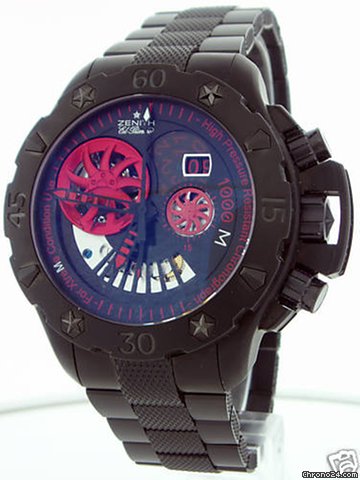 Zenith Defy Extreme Open EL Primero Stealth watches