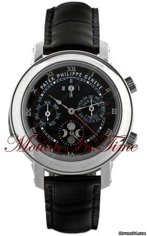 Patek Philippe SKY MOON TOURBILLON PLATINUM BLACK DIAL MINUTE REPEATER watches