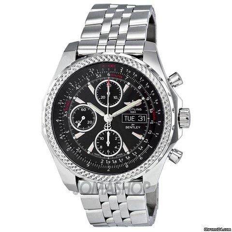 Breitling Bentley GT Automatic Chronograph Mens Watch A1336224-BB57SS watches