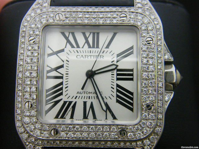 Cartier santos 100 watches