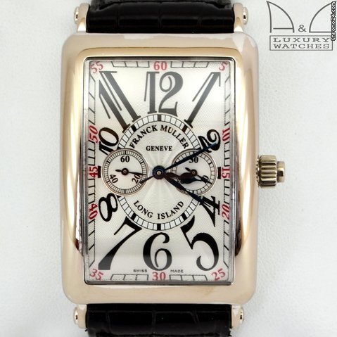Franck Muller LONG ISLAND 1100 MP ORO BIANCO CHRONO MONOPULS watches