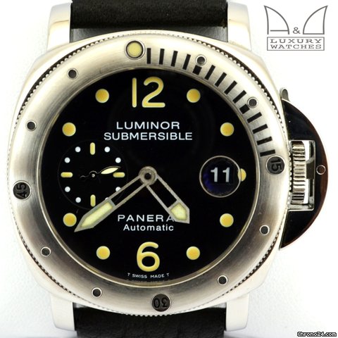 Panerai PAM00025 SUBMERSIBLE ACCIAIO watches
