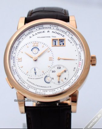 A. Lange & Sohne Lange 1 Time Zone - 116.032 Pink Gold watches