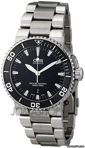 Oris Aquis Date 43 mm Steel Mens Watch 733-7653-4154MB watches