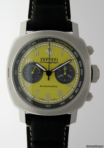 Panerai Ferrari Fer 011 Yellow Chronograph watches