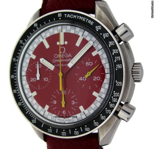 Omega Speedmaster automatic chronograph Michael Schumacher watches