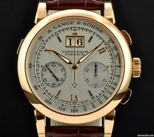 A. Lange & Sohne 18k R/G Datograph Flyback B&P 403.032 watches