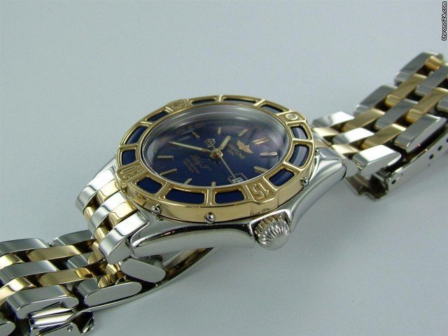 Breitling LADY J, staalgoud. nr.3195 watches