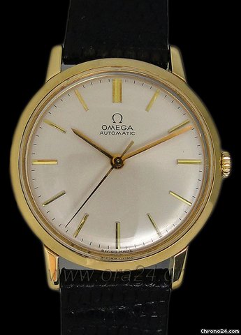 Omega Vintage Automatic 18k Gold 34.5mm watches