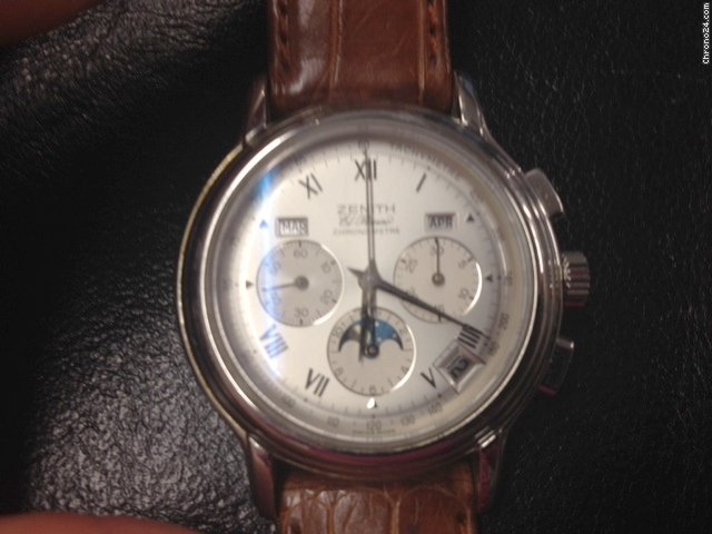 Zenith El Primero Chronomaster 01.0240.410 MoonPhase Fasi Luna Luna watches