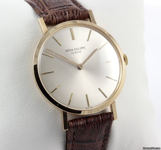 Patek Philippe Calatrava 18 Karat Gelbgold 34mm watches